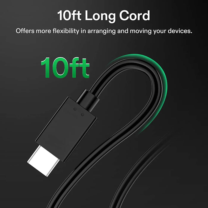 Vivosun Power Cord for GrowHub E42A Controller, 120 Volt