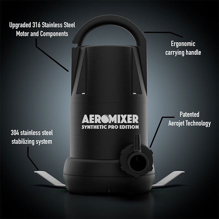 Aeromixer Synthetic Pro Edition Nutrient Mixer & Aerator Pump Kit