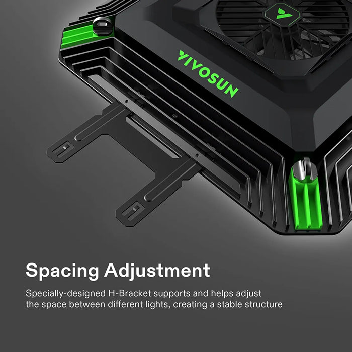 Vivosun AeroLight Expandable H-bar for Spacing Adjustment