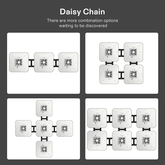 Vivosun AeroLight Expandable H-bar for Spacing Adjustment
