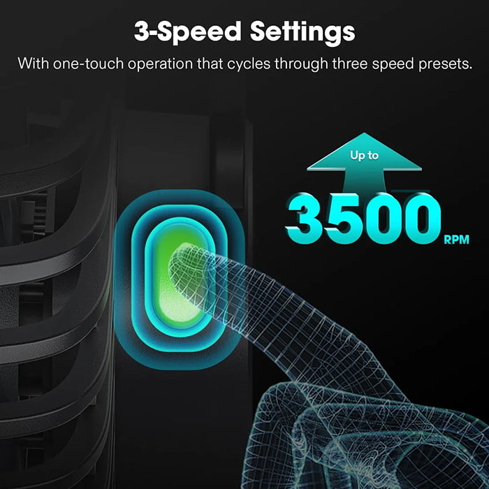 Vivosun AeroWave D4 Grow Tent Clip Fan, 4"