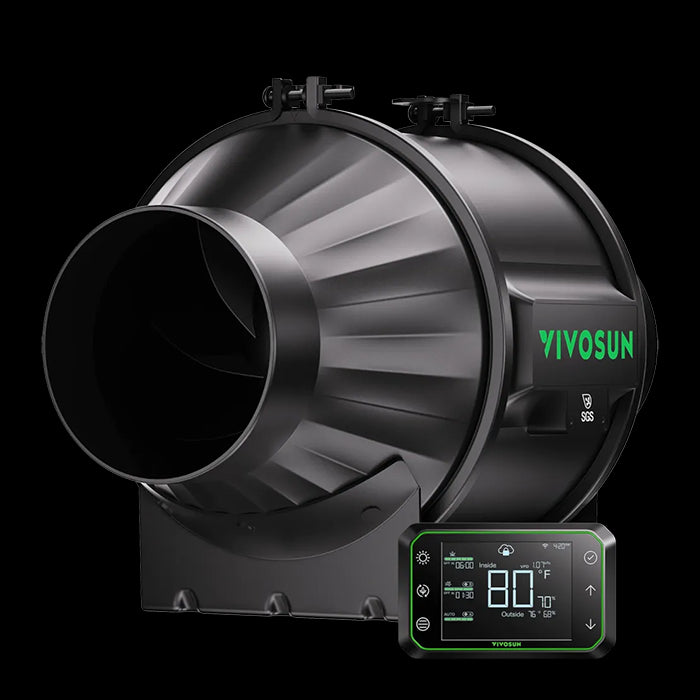 Vivosun AeroZesh T4 4" Inline Fan with E42A Controller