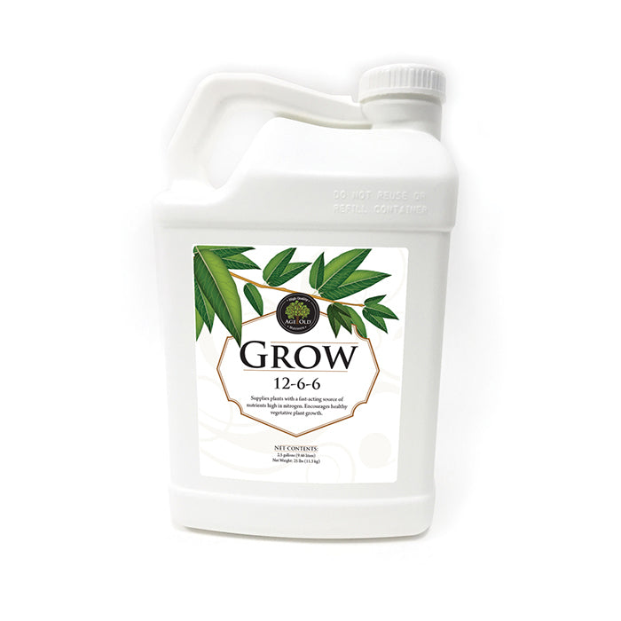 Age Old Nutrients Grow, 2.5 Gallon