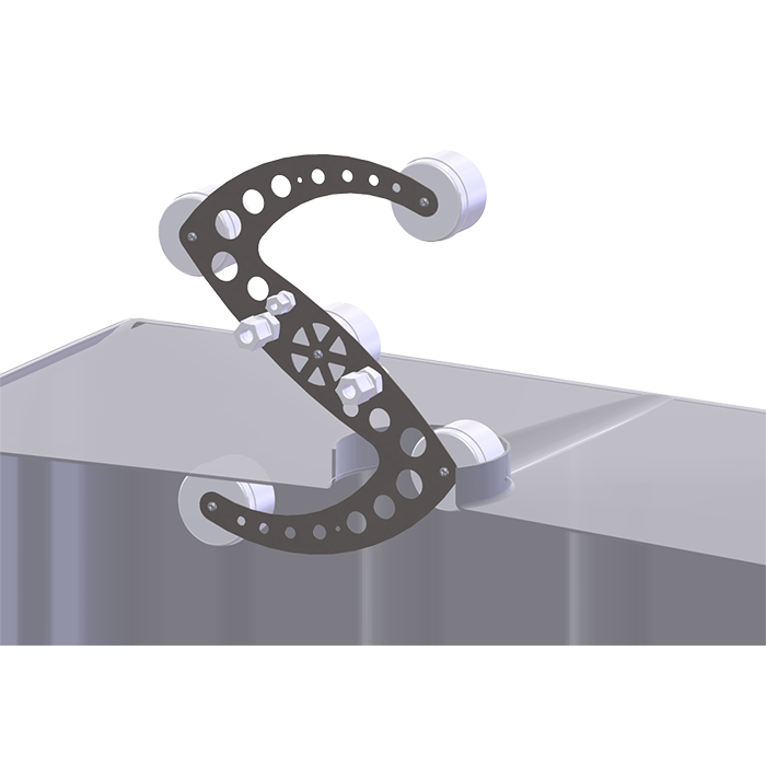 Agrowtek PPX Probe Pontoon Water Sensor Float Platform For pH, EC, & Temperature Sensor Probes