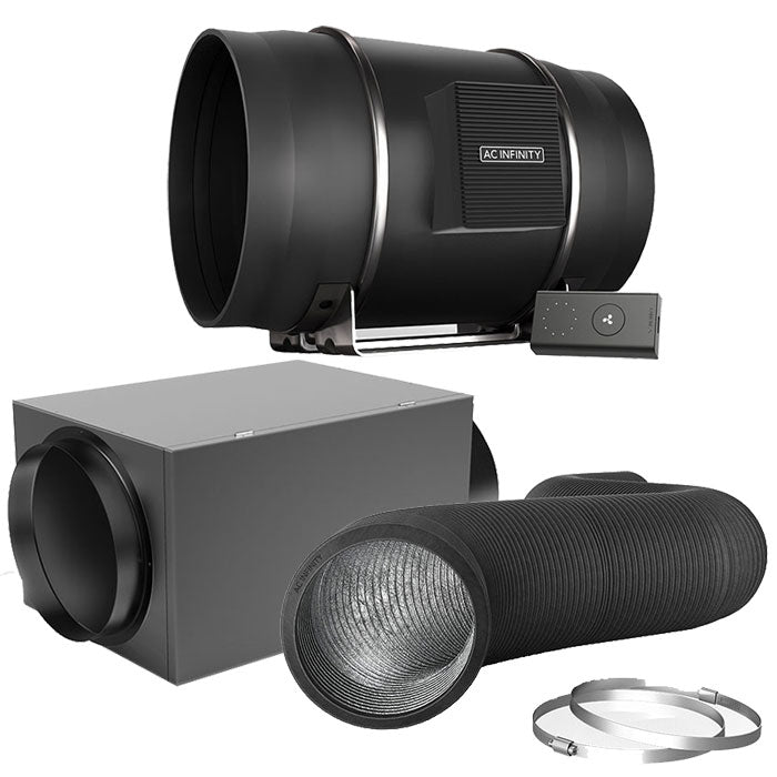 AC Infinity Air Filter Box Intake Ventilation Kit