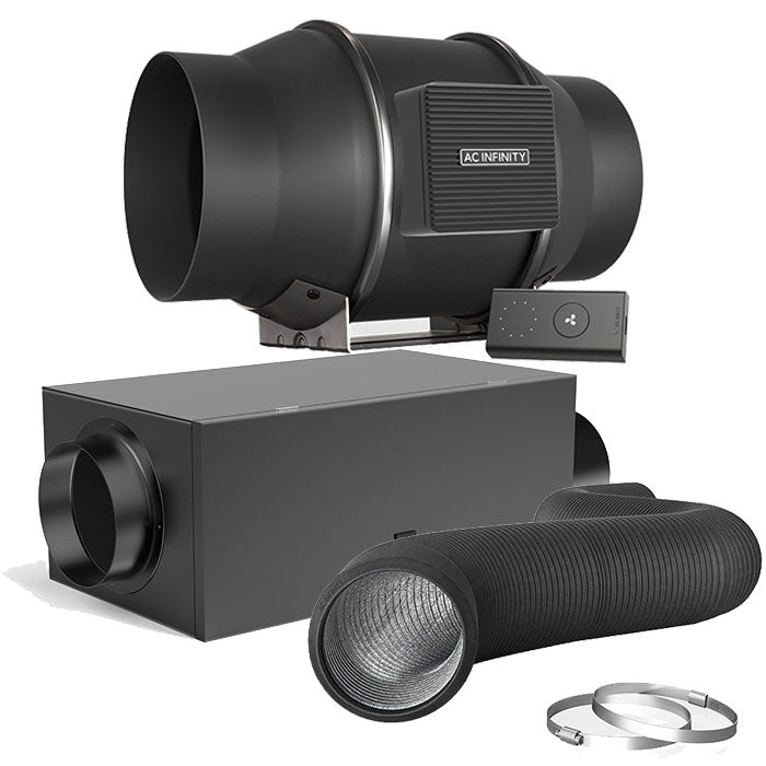 AC Infinity Air Filter Box Intake Ventilation Kit