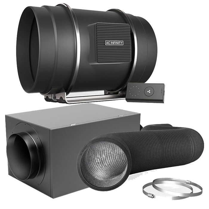 AC Infinity Air Filter Box Intake Ventilation Kit