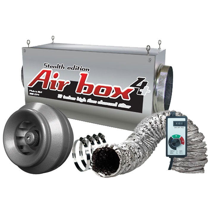 Airbox 12" Ventilation and Odor Control Kit