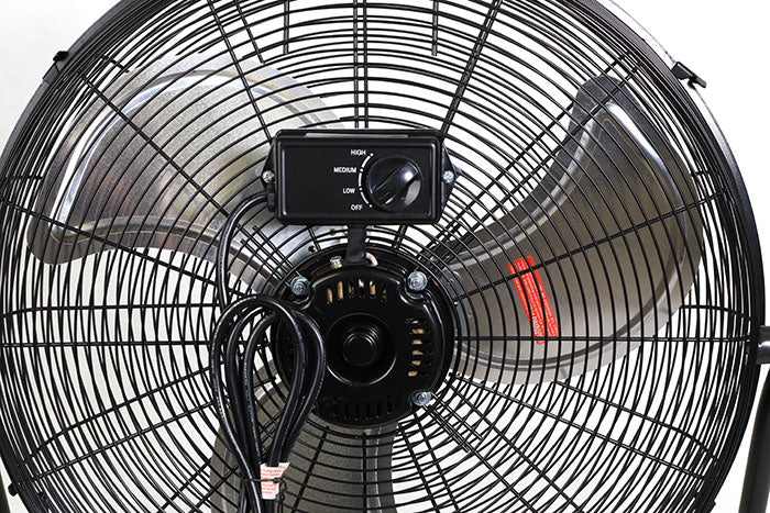 AirGrean Heavy Duty High Velocity Metal Floor Fan, 20 Inch