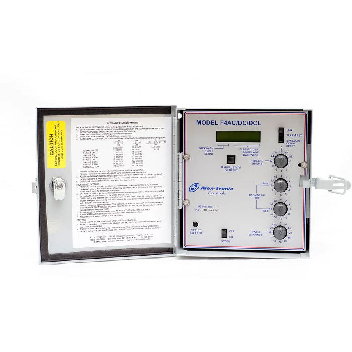 Netafim Alex-Tronix Backflush Controller 4 Station 24VAC/12VDC/12VDCL (23AXF4ACDC-D)