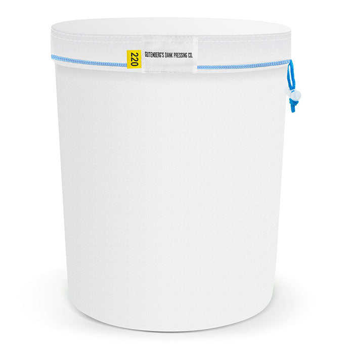 Gutenbergs Dank Pressing Co. All Mesh 1 Gallon Bubble Bag, 190 Micron