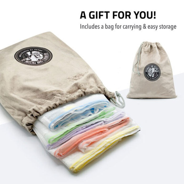 Gutenbergs Dank Pressing Co. All Mesh Bubble Bags, 1 Gallon 8 Bag Set