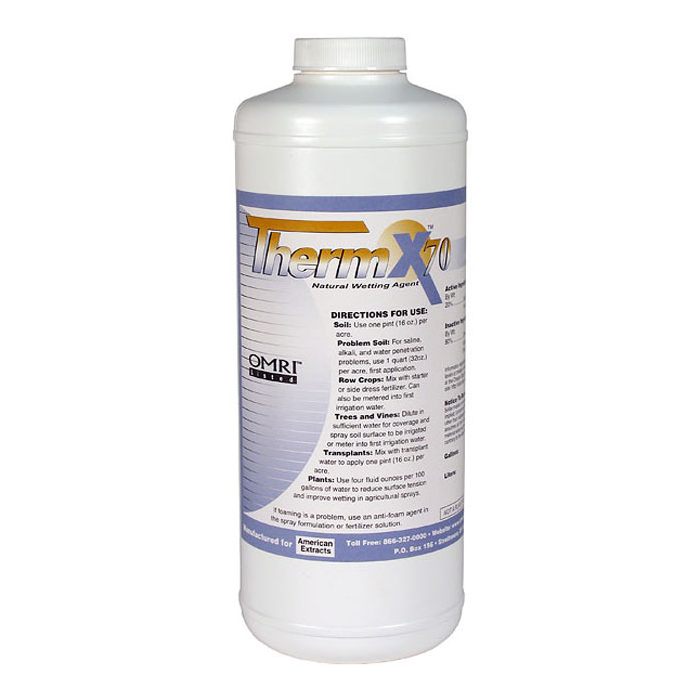American Extracts Therm X-70 Organic Yucca Extract Wetting Agent, 1 Gallon