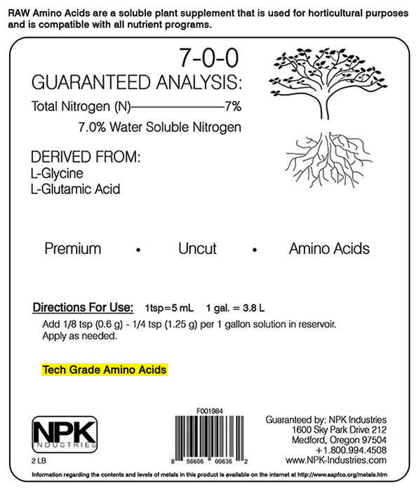 NPK Industries Raw Amino Acid