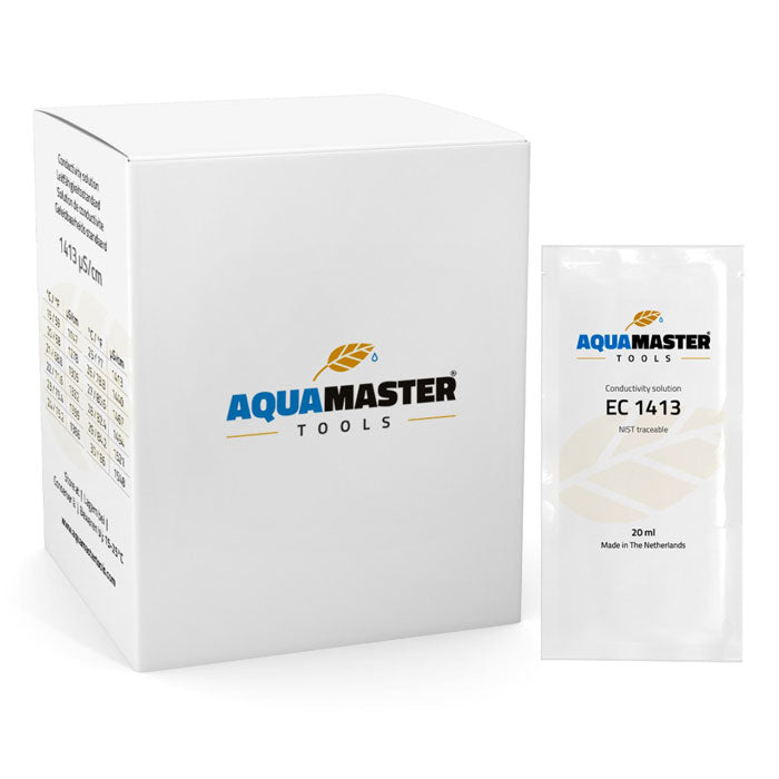 Aqua Master Calibration Solution EC 1413, 20 mL Sachet - Pack of 25