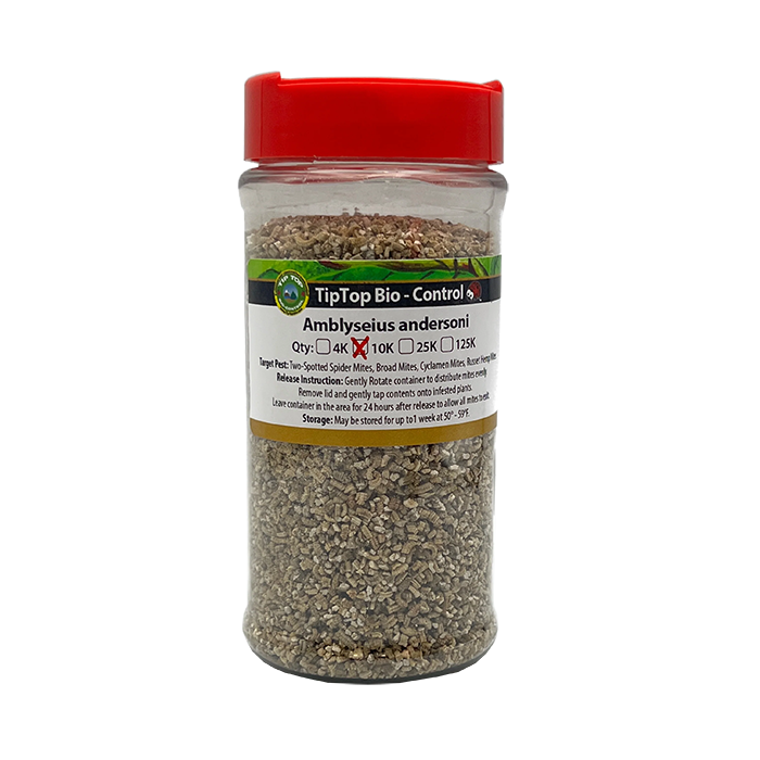 Tip Top Bio-Control Amblyseius Andersoni Beneficial Mites, Bottle of 10,000