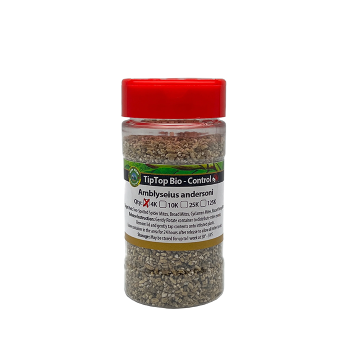 Tip Top Bio-Control Amblyseius Andersoni Beneficial Mites, Bottle of 4,000
