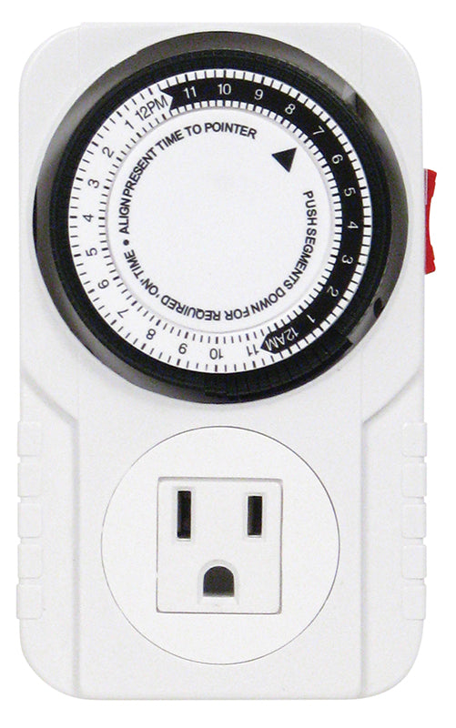 Titan Controls Apollo 6: 24 Hour Timer w/ 15 Minute Intervals