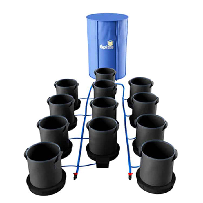 AutoPot 12 Pot XXL Watering System with 9 Gallon Fabric Pots, 60 Gallon FlexiTank