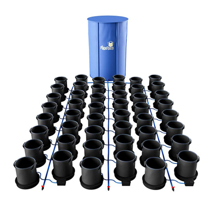 AutoPot 48 Pot XXL Watering System with 9 Gallon Fabric Pots, 105 Gallon FlexiTank