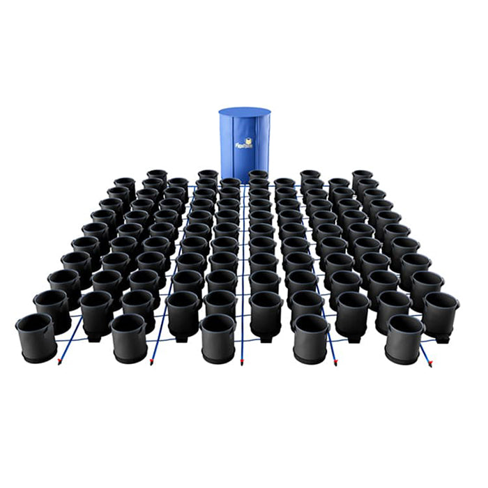 AutoPot 100 Pot XXL Watering System with 13 Gallon Fabric Pots, 200 Gallon FlexiTank