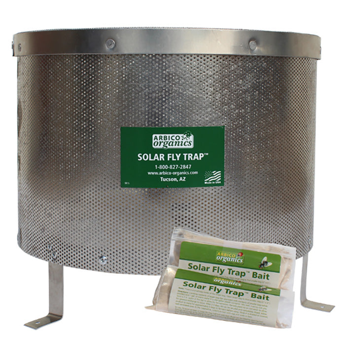 ARBICO Organics Solar Fly Trap, 3 Traps & 3 Baits