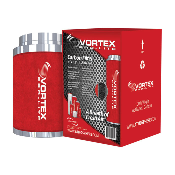 Atmosphere Pro-Lite Carbon Filter, 4" x 12"