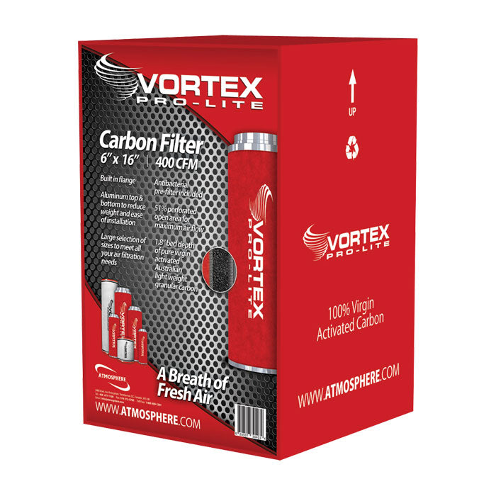 Atmosphere Pro-Lite Carbon Filter, 6" x 16"