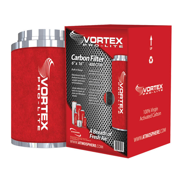 Atmosphere Pro-Lite Carbon Filter, 6" x 16"