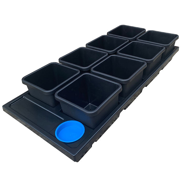 Autopot Auto8 Watering System with 2.2 Gallon Pots, No Tank