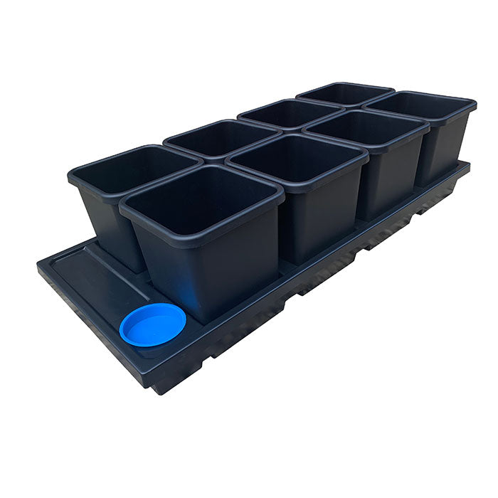 Autopot Auto8 Watering System with 3.9 Gallon Pots, No Tank