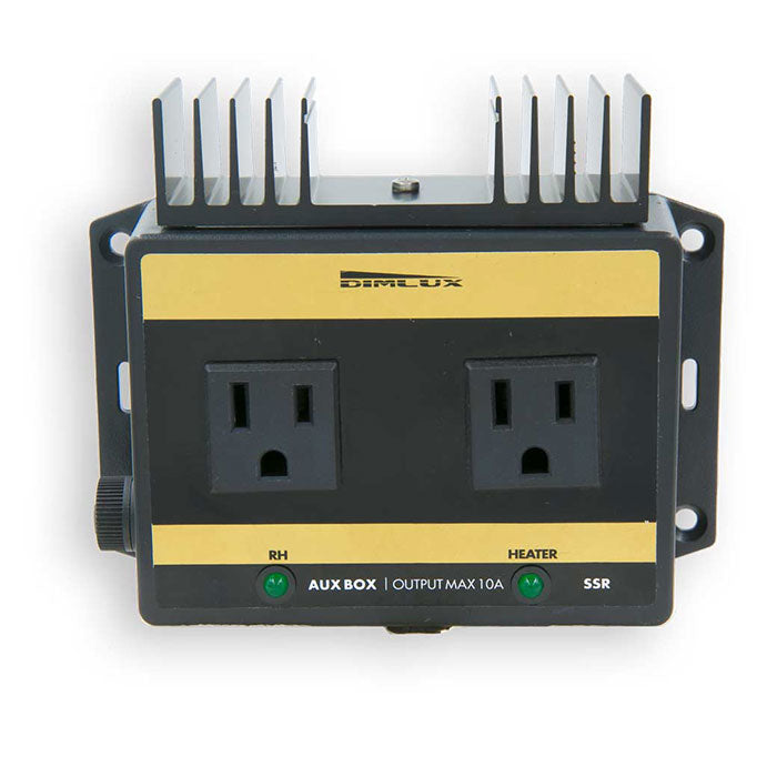 DimLux Auxilliary Box - 2 Outlets (10A - 120V)