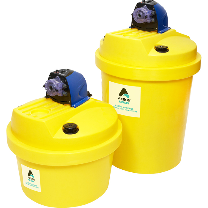 AXEON XP15-30 15 GPD Chemical Injection System With Pulsafeeder ChemTech Series XP Pumps - 110 Volt