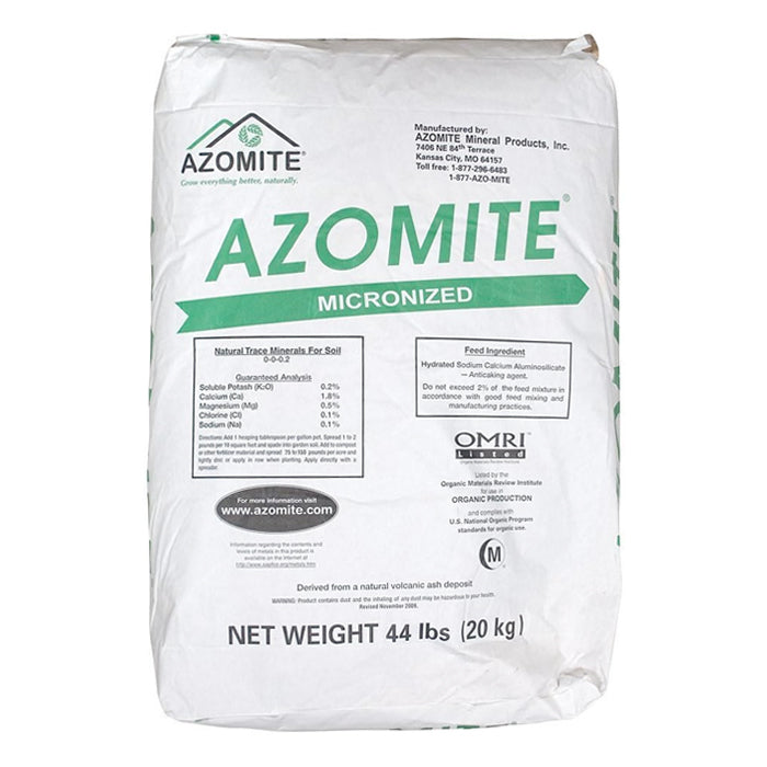 Azomite Micronized Natural Trace Minerals, 44 lbs.