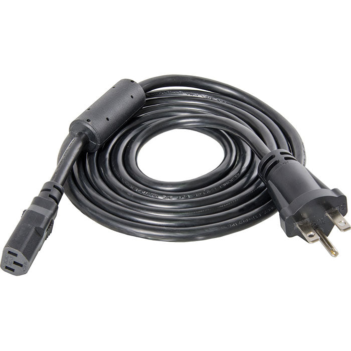 Hydrofarm 8' Power Cord with Ferrite Ring for Phantom/DE and Xtrasun, AWG 16/3, 240V