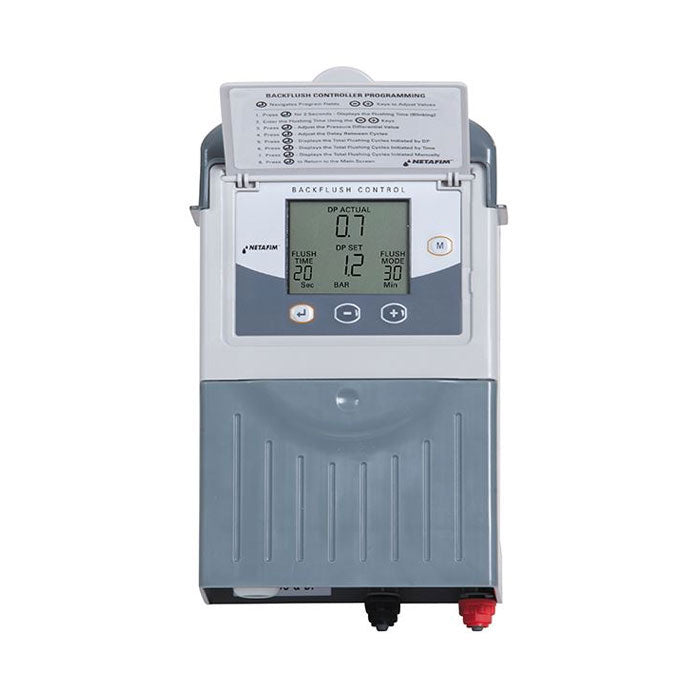 Netafim Backflush Controller 4 Outputs with DP Sensor - 12VDCL (31NBCDCL4)