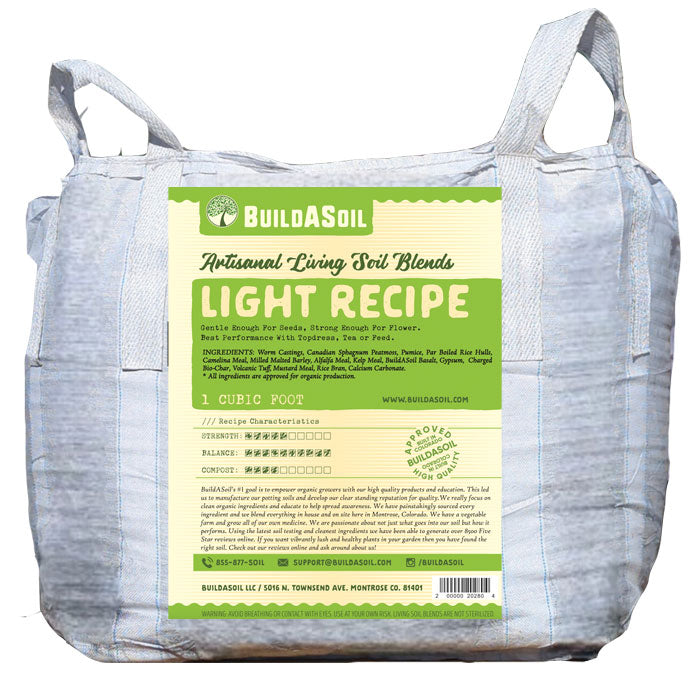 BuildASoil Light Recipe Soil, 27 Cu Ft Tote