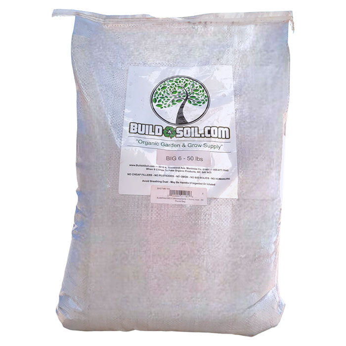 BuildASoil BIG 6 Micronutrients + Humic Acid, 50 lb.