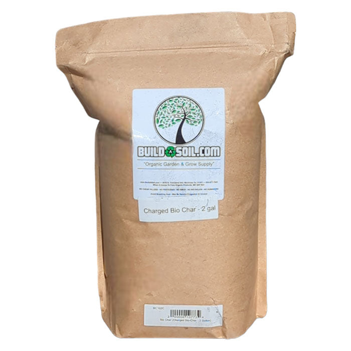BuildASoil Bio Char-Charged, 2 Gallon