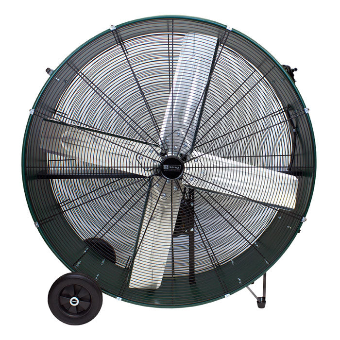 King Electric Industrial Belt Drive Drum Fan