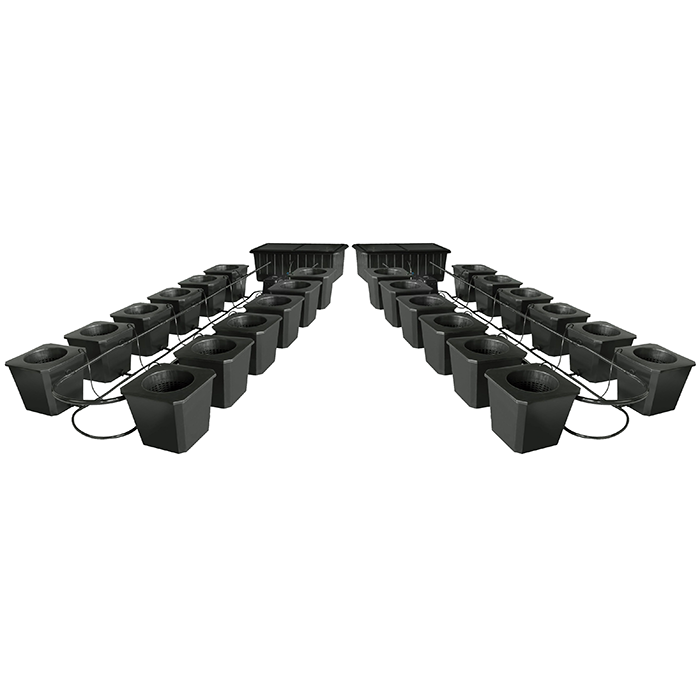 SuperCloset Bubble Flow Buckets - 24 Site System