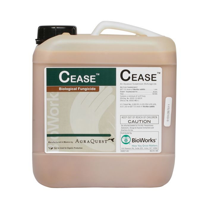 BioWorks Cease Biological Fungicide, 1 Gallon