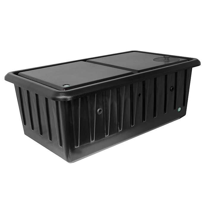 SuperCloset Bubble Flow Buckets - 6 Site System