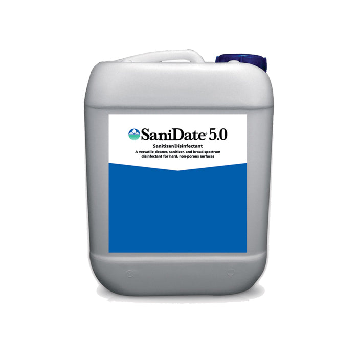 BioSafe SaniDate Sanitizer & Disinfectant 5.0, 2.5 Gallon