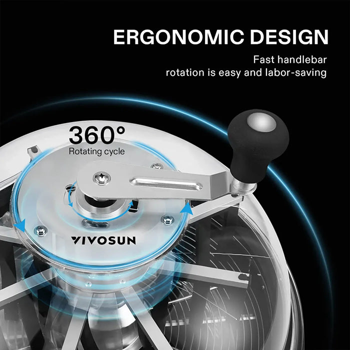 Vivosun Bud Leaf Bowl Trimming Machine, 16 Inch