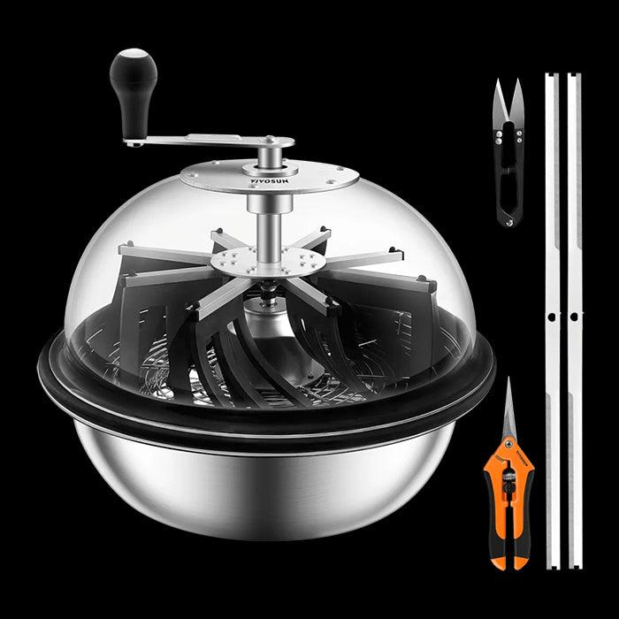 Vivosun Bud Leaf Bowl Trimming Machine, 16 Inch