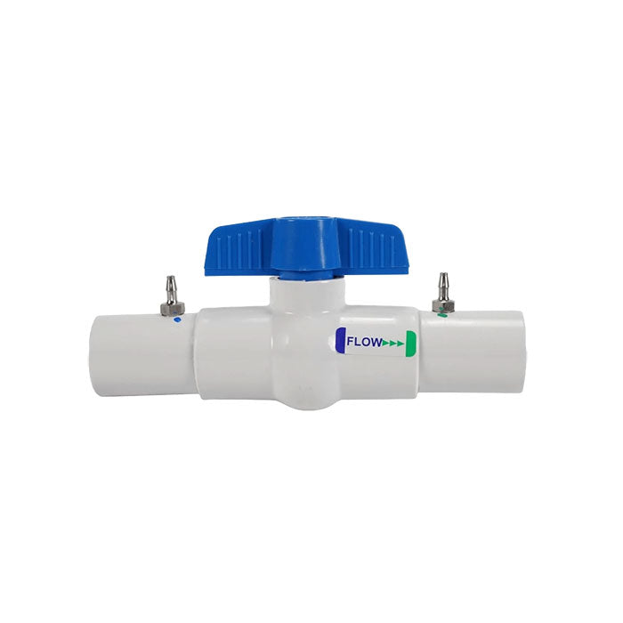 EZ-Flo Threaded Coupling Connection with Ball Valve, 1 Inch