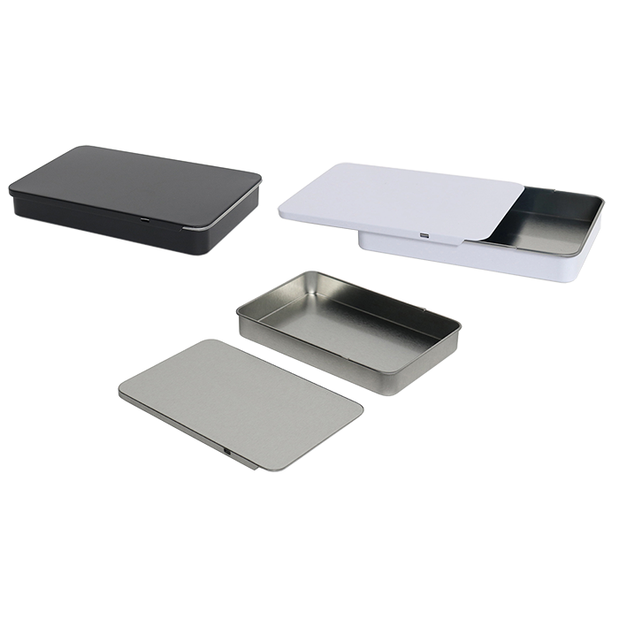 Custom Cones USA Child Resistant Slider Tins For Pre-Rolls