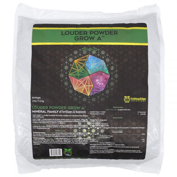 Cutting Edge Solutions Louder Powder Grow A 15-0-0, 25 lb.