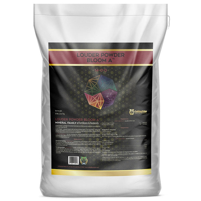 Cutting Edge Solutions Louder Powder Bloom A 14-0-0, 50 lb.